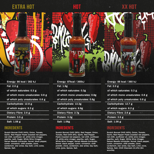 Trio Hot Sauce Gift Set