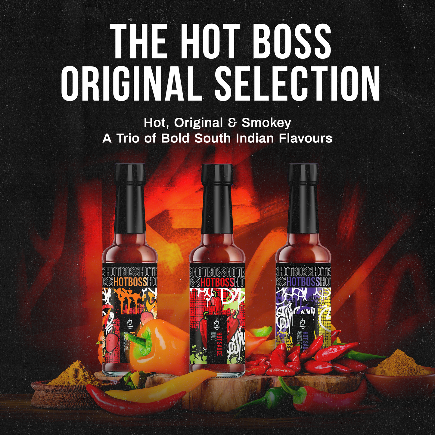 Hot Boss Sauce Gift Set