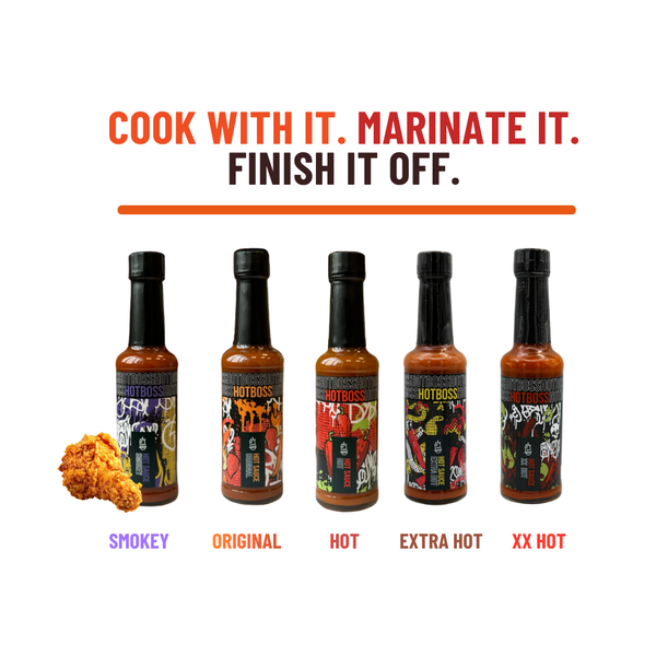 WHAT IS INSIDE HOT BOSS BBQ SAUCE GIFT SET