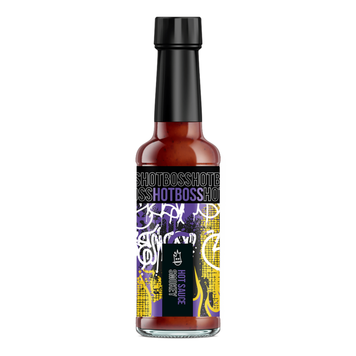 Buy Hotboss Smokey Hot Sauce with a Sweet Chili Taste in UK